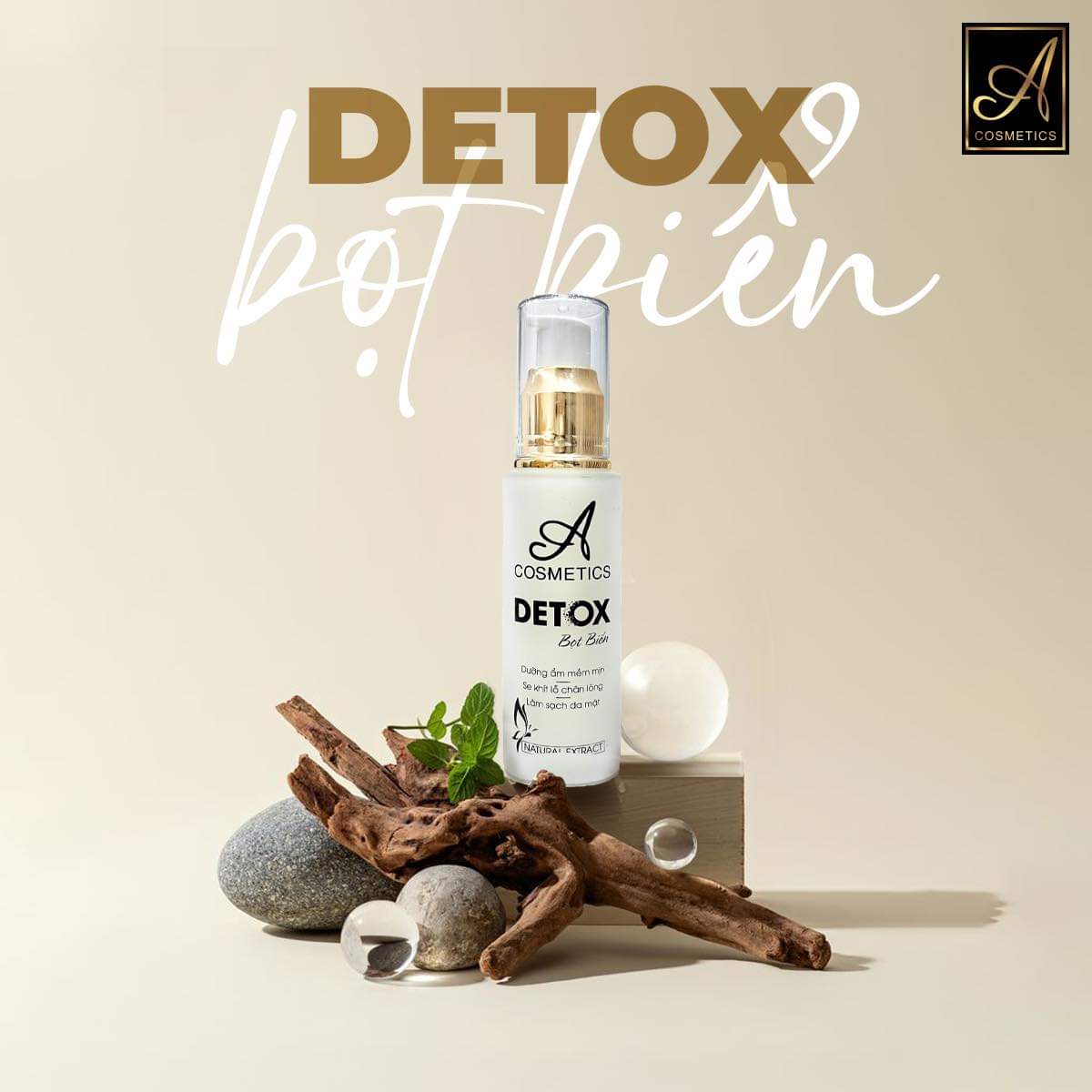 detox bọt biển A cosmetics là gì ?