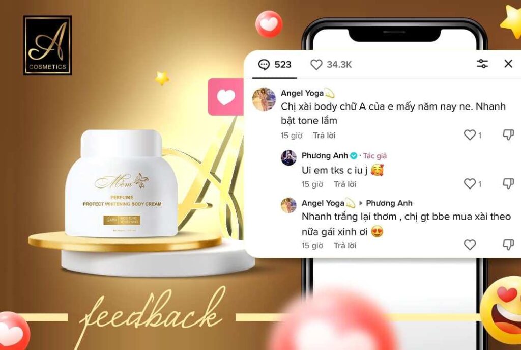 mỹ phẩm phương anh kem body mềm fb